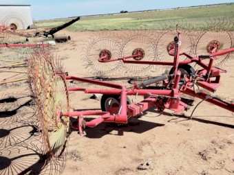 Trailing Tonutti Hay Rake