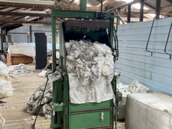 Wool Press Mac Lodge Major Pinner Automatic Hydraulic Shed Press