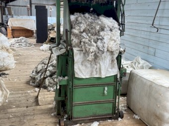 Wool Press Mac Lodge Major Pinner Automatic Hydraulic Shed Press