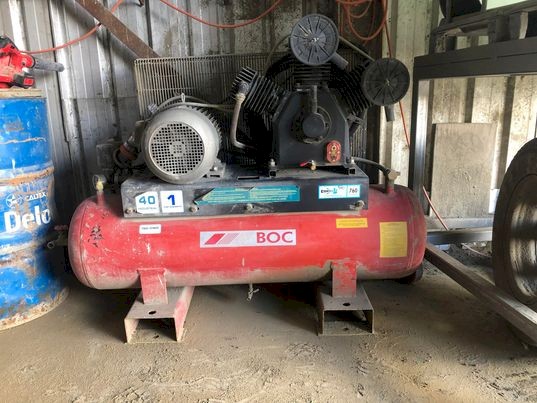 BOC Air Compressor - two stage
