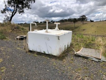 Steel water tank 4000L