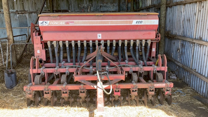 18 Row Duncan Renovator Seed Drill