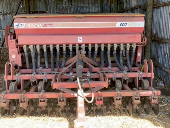 18 Row Duncan Renovator Seed Drill