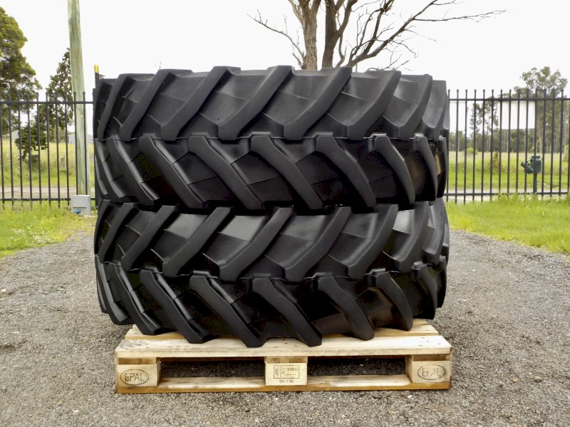 2 x Trelleborg TM800  540/65  R38 High Speed Heavy Lug Tractor Tyres