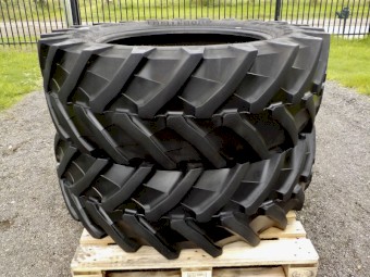 2 x Trelleborg TM800  540/65  R38 High Speed Heavy Lug Tractor Tyres