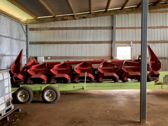 Capello 6 row Corn Front