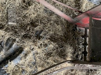 Small bale elevator and trailer