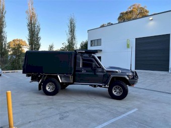 2017 Toyota Landcruiser GXL Single Cab Chassis