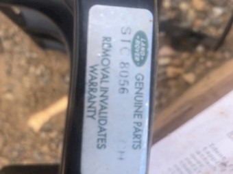 Genuine landrover defender soft hood canopy.