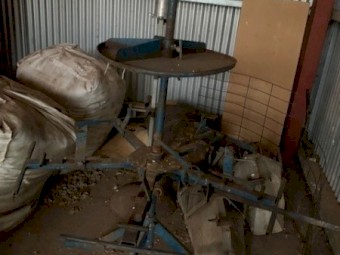 5 berth lamb marking cradle