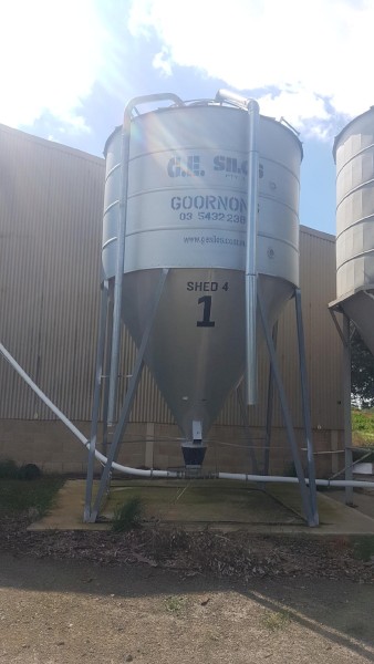 2nd Hand GE Pellet Silo