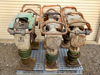 6 x Wacker Packer/Jumping Jack/Compaction Rammers
