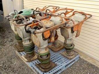 6 x Wacker Packer/Jumping Jack/Compaction Rammers
