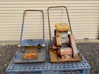 2 x Wacker Packer Vibrating Plate Compactors