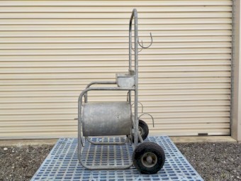 Fully Hot Dipped Galvanised Mobile Pressure Washer/Cleaner Hose Reel