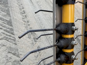 2017 Built Elho V Twin 600 Front Mount Rake