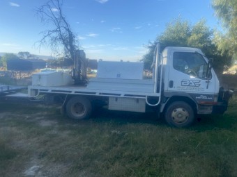 1999 Mitsubishi Canter  Crane Truck 