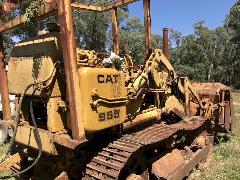 Cat 955h traxcavator / drott