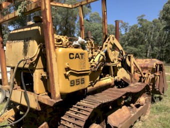 Cat 955h traxcavator / drott