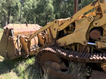 Cat 955h traxcavator / drott