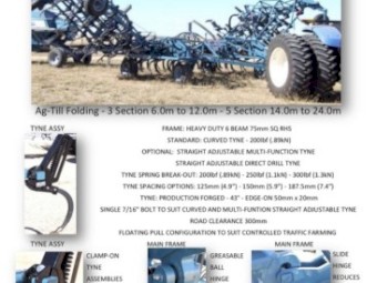 Gyral Agtill 12 metre  T40 series 6 beam