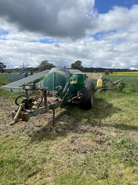 Goldacres 80 foot ground glide sprayer