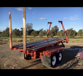 2014 Morris Pro Ag 16k square bale stacker