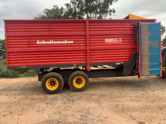 2017 Schuitemaker Feedo 80-18 Silage Wagon