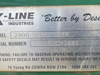 K-Line Speed Tiller 3.5m (linkage model) - under offer