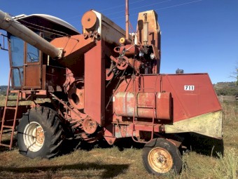 International 711 header with Hannaford front