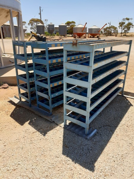 Parts Racks, 7ft x4ft High