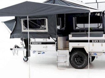 Black Series Dominator 2019 Camper Trailer | Farm Tender