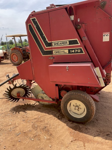 Shearer Hay Baler Gehl1470