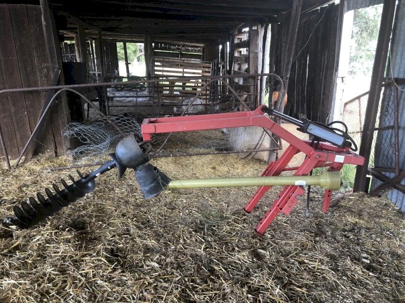 Agmax post hole digger