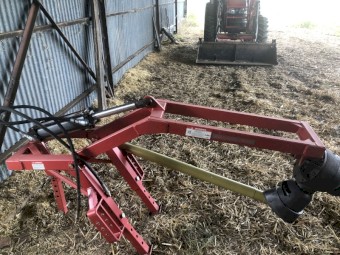 Agmax post hole digger