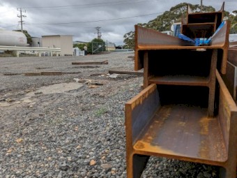 Structural Steel Beams - Various sizes and lengths