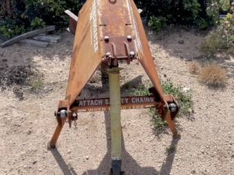 Under Auction - (A215) Trench Master Linkage Trench Digger 