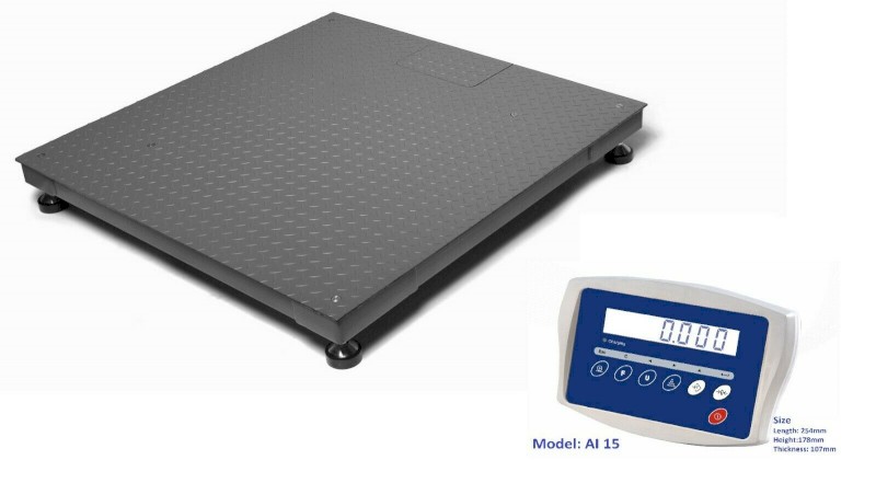Warehouse (Pallet) scale 1.2m*1.2m 1500kg*0.5kg