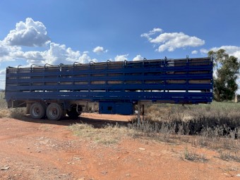 40’ 2x1 stock crate and trailer 