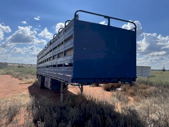 40’ 2x1 stock crate and trailer 