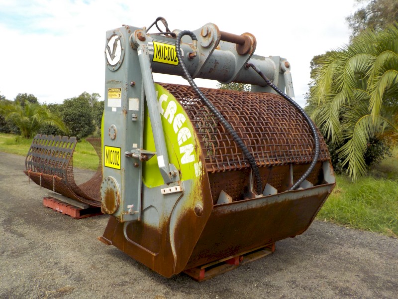 EX-130 Flip Screen Excavator Screening Bucket