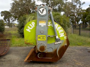 EX-130 Flip Screen Excavator Screening Bucket