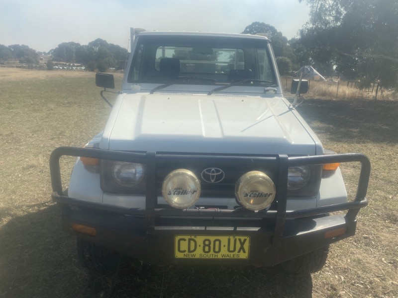 1998 Toyota Landcruiser ZJ75 Ute
