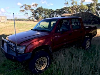 1999 Toyota Hilux 3 litre diesel for parts