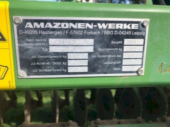 2011 Amazone Catros 3002T Speed Disc