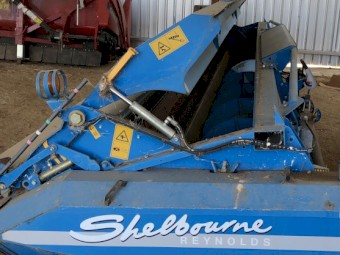 2012 Shelbourne 24' RSD Stripper/Header Front with John Deere adaptor & transport cradle