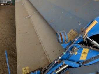 2012 Shelbourne 24' RSD Stripper/Header Front with John Deere adaptor & transport cradle