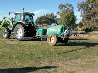 Gold Acres 1500 ltr boomspray