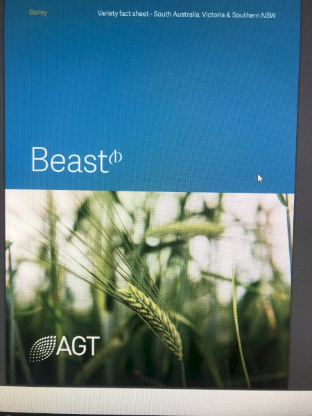 'Beast' Barley 2021 Season (Ungraded)