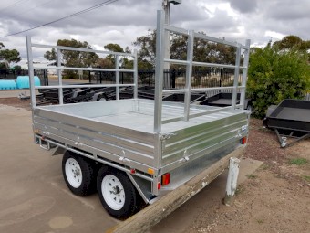 Galvanised Flat Top Trailer 8 x 7